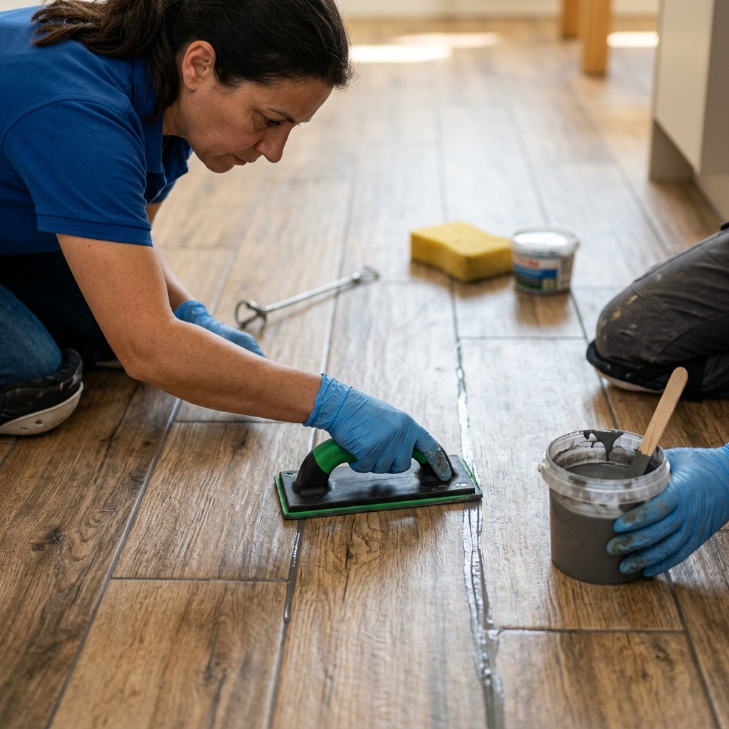 Epoxy Tile Joint Grouting
