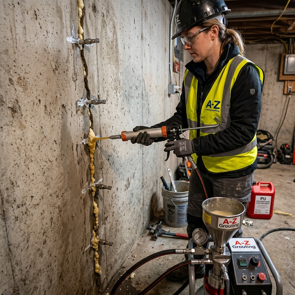 PU Injection Pressure Grouting